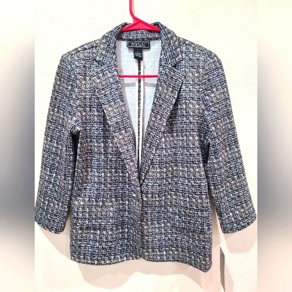 NYCC New York Clothing Co. Women Long Sleeve Jacket Blazer Size S - Picture 1 of 4